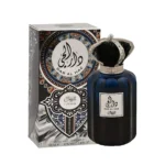Ard Al Zaafaran Dar Al Hae for Men 100ml EDP bottle beside decorative box